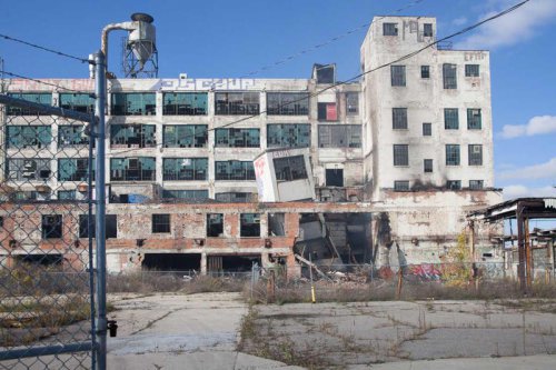 Detroit's abandoned car factories that still hold secrets