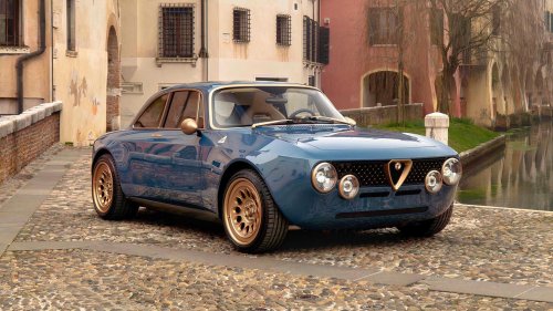 Alfa Romeo, The latest Totem GT electric is a one-off periwinkle Alfa Romeo fantasy