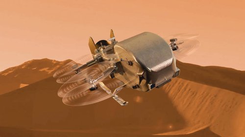 NASA is making a nuclear-powered Dragonfly helicopter straight out of Dune