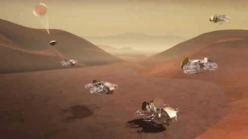 NASA is making a nuclear-powered Dragonfly helicopter straight out of Dune