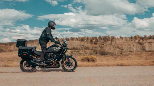 The Harley that nails interstate cruising, backroad fun, and dirt trails