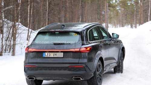 Porsche is hiding its new gas Macan SUV in Audi clothes