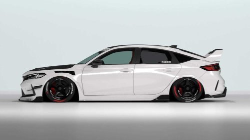 Liberty Walk puts its unique touch on the latest Civic Type R
