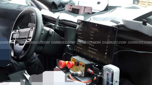 The next Range Rover Velar looks as strange inside as out