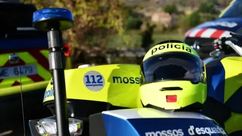 Los Mossos multan a más de 200 motoristas en una semana por circulan por el arcén