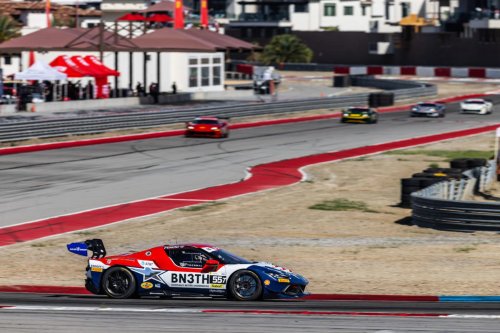 Ferrari, Ferrari racecars took to this desert track last weekend