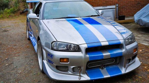Nissan, Paul Walker 2 Fast 2 Furious Nissan Skyline R34 found