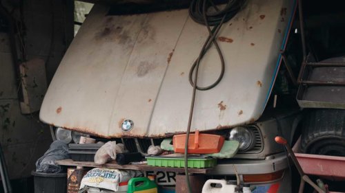 Iconic German super sedan found in barn after 40 years