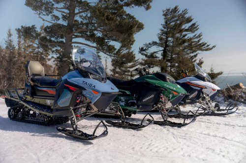 Taiga lanza motos de nieve eléctricas de última generación