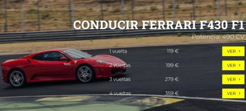 ¿Quieres hacer un regalo espectacular y triunfar el Día del Padre? Pues puedes regalar un Ferrari sin tener que comprarlo