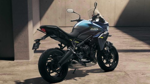 Touring, Triumph Tiger Sport 660: Stable and effortless touring at 80 MPH