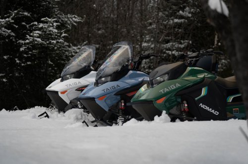 Taiga lanza motos de nieve eléctricas de última generación