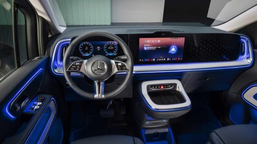 Mercedes, Volkswagen, Volkswagen ID. Buzz, Here's how the new Mercedes VLE compares to the cheerful Volkswagen ID. Buzz