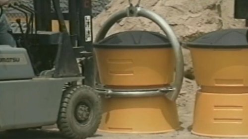 Those yellow crash barrels along the highway aren't all the same