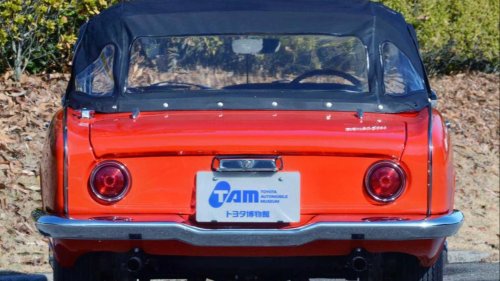 Honda, Honda once built a sports car that was actually a motorcycle in spirit