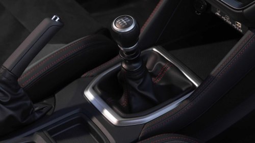 The performance car for people who still love manuals