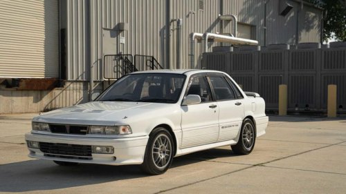 Mitsubishi built a tech-loaded performance car before the digital era