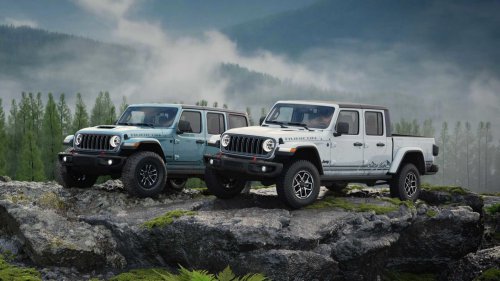 Jeep, Jeep Wrangler, Jeep Gladiator, Jeep Wrangler and Gladiator get a blue-toned Rockslide special edition