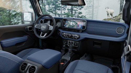 Jeep Wrangler and Gladiator get a blue-toned Rockslide special edition