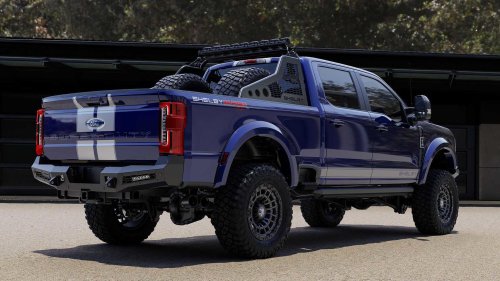 Ford F-250, Ford, Shelby F-250 Super Baja revealed: A $160,000 lifted Ford with attitude galore