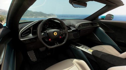El Ferrari Amalfi Spider pone música a la carretera: V8 y 640 CV para la berlinetta de puro disfrute