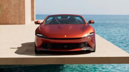 Ferrari drops the top on new Amalfi Spider