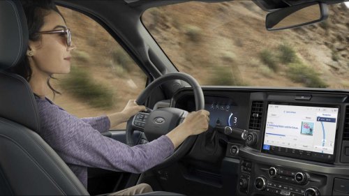 Can the Ford F-450 Super Duty fit in Europe's narrow streets and strict rules?