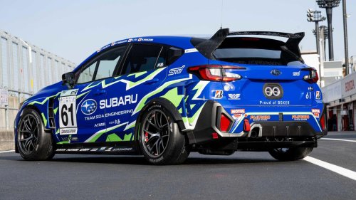 Subaru, Subaru WRX, Subaru WRX STI, Hatchback, Subaru reveals a track-only WRX STI hatchback for the Super Taikyu Series