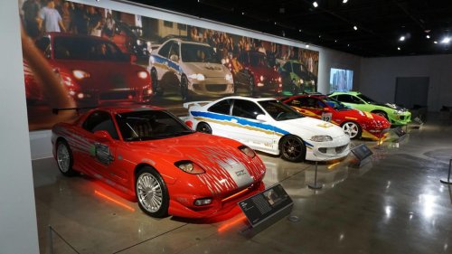 20 cars from the 'Fast & Furious' films exhibit at the Petersen