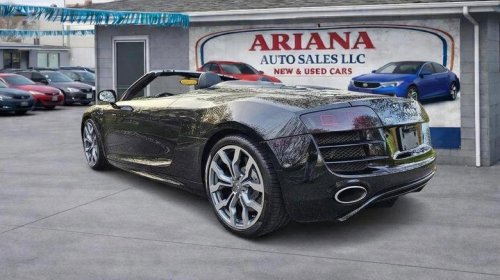 At $74,399, could you get caught in this 2012 Audi R8 5.2 Quattro Spyder's web?