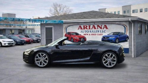 At $74,399, could you get caught in this 2012 Audi R8 5.2 Quattro Spyder's web?