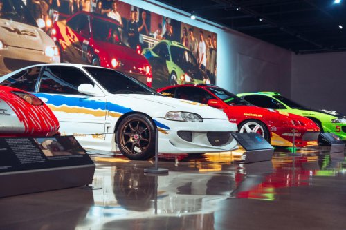 20 cars from the 'Fast &amp; Furious' films exhibit at the Petersen