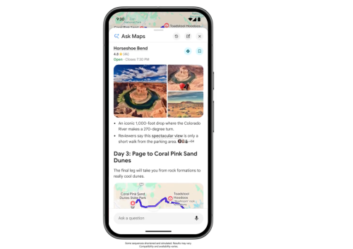 Google Maps se renueva por completo con IA y otras funciones para conductores