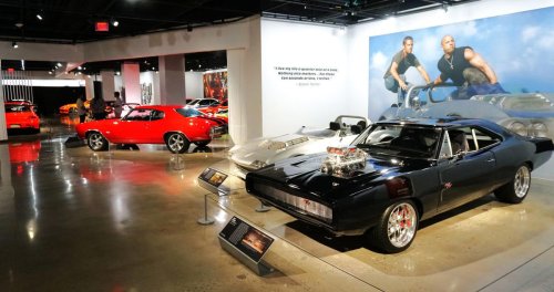 20 cars from the 'Fast &amp; Furious' films exhibit at the Petersen