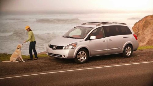 The 2004-2009 Nissan Quest is a quirky minivan with a great engine