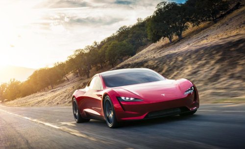 Tesla, Tesla patenta un nuevo logo para el Roadster: el supercar eléctrico más esperado se acerca