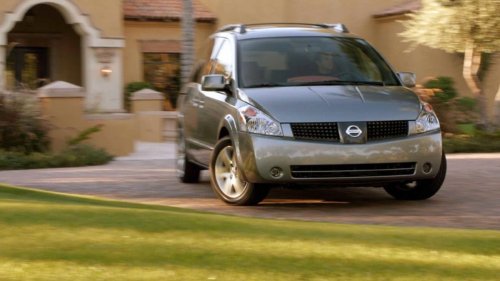 The 2004-2009 Nissan Quest is a quirky minivan with a great engine