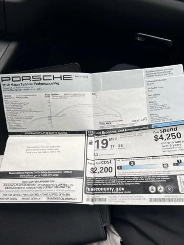 2018 Porsche Macan for sale