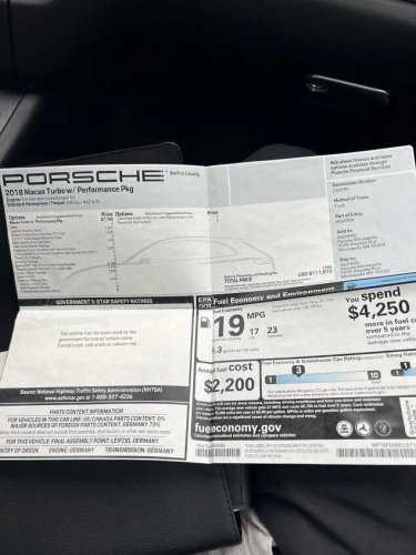 2018 Porsche Macan