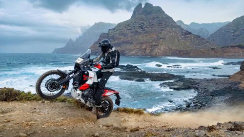 The ADV that feels light off-road and stable at 80 MPH