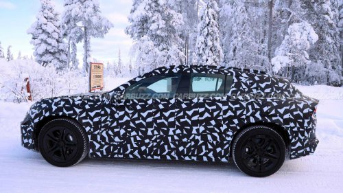 New Mercedes-AMG GT SUV spied hiding big power, small brakes