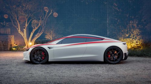 Tesla, This may be our best look at the new Tesla Roadster