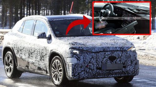 Mercedes, El esperado Mercedes GLA 2027 se deja ver por dentro y por fuera en sus últimas pruebas