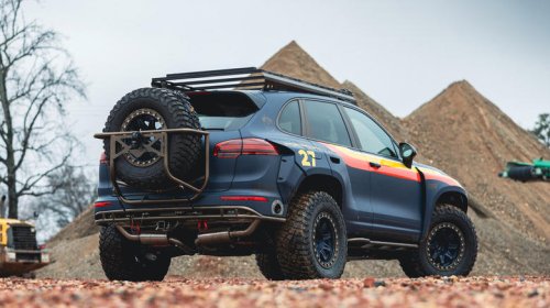 Porsche, Porsche Cayenne, Porsche Cayenne Ultra EVO pre-runner is ready to take on the desert with 650 HP and 8 extra inches of girth