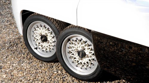 The six-wheeled convertible with an 8.2-liter Cadillac V8