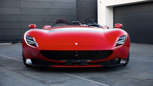 Ferrari, Icona, An ultra-rare Ferrari Icona Series SP2 Monza is headed for auction
