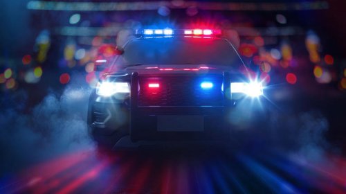 Cop hood surfs on random driver's car to catch teen on minibike