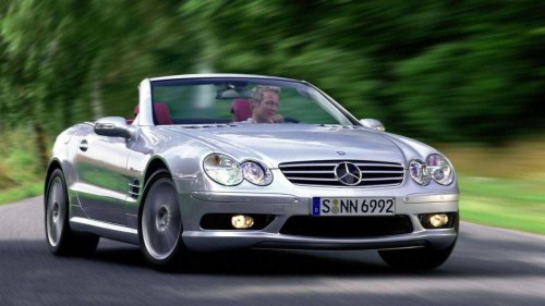 The Mercedes-Benz SL55 AMG is a $20K bargain in 2026