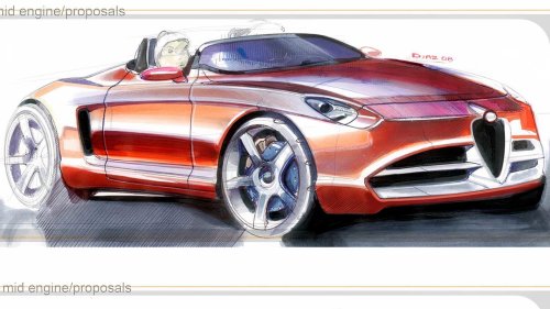 Alfa Romeo, Porsche, Alfa Romeo nearly built its own Porsche Boxster rival years before the 4C