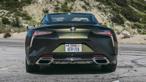 The Lexus LC500 is the only naturally aspirated V8-powered luxury coupe left in the USA